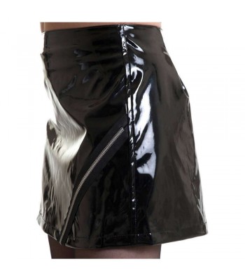 Women’s Gothic Vinyl Mini Skirt